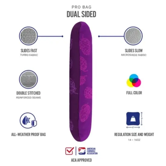 Hop Shot Synergy Pro Purple Cornhole Bags (Set of 4) image {2}