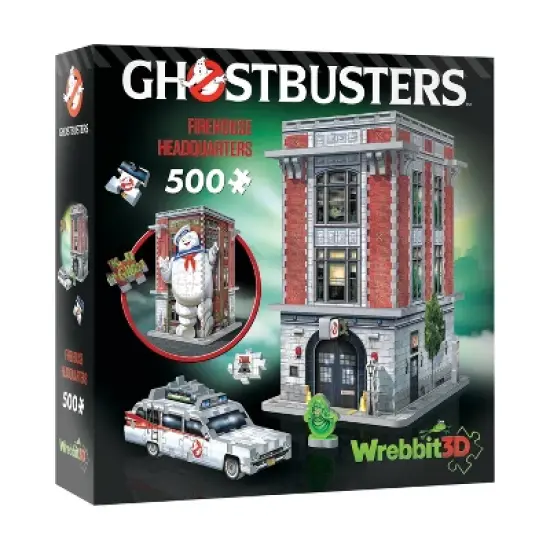 Ghostbusters Firehouse Headquarters 3D Puzzle 500pc image {11}