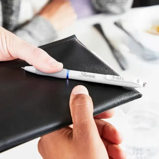 Sharpie S-Gel Retractable Gel Pen Medium Point Black Ink Dozen (2126232)  image {5}