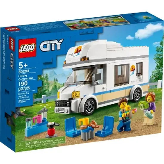 LEGO City Great Vehicles Holiday Camper Van Toy Car 60283 image {3}