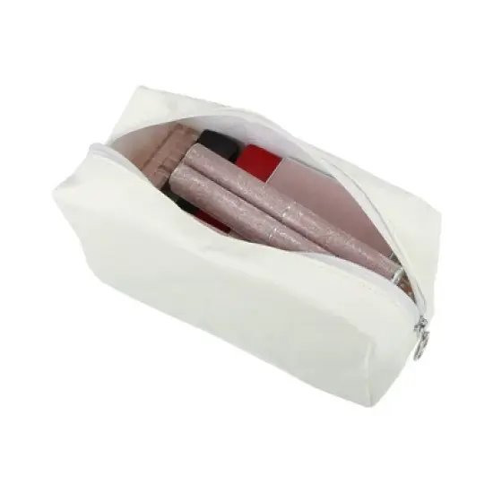 Unique Bargains Portable Travel Polyethylene Makeup Organizer Bag 1 Pc image {6}