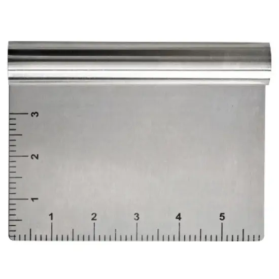 Better Houseware Dough Scraper/Cutter, Silver image {6}