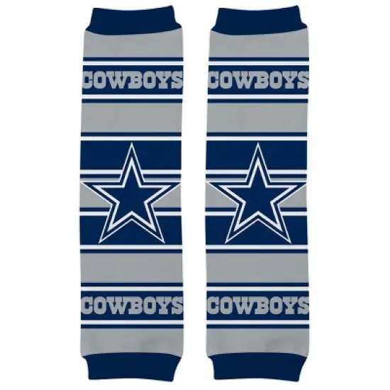Baby Fanatic Officially Licensed Toddler & Baby Unisex Crawler Leg Warmers - NFL Dallas Cowboys image {2}