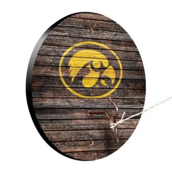 NCAA Iowa Hawkeyes Hook & Ring Game Set image {1}