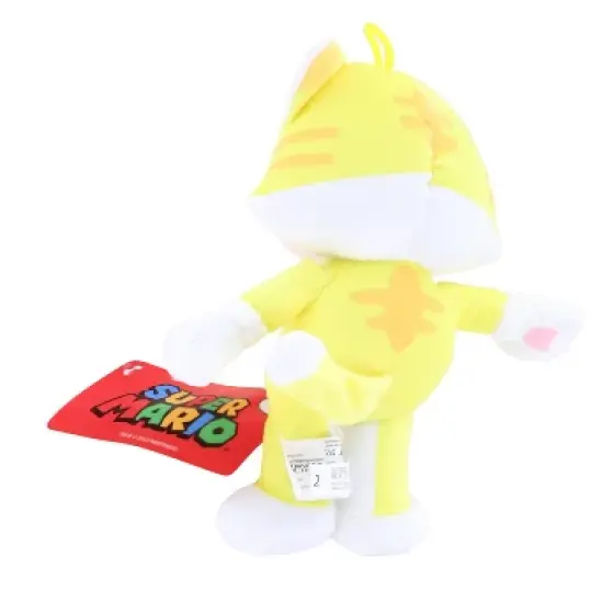 Nintendo Super Mario Power Suit 8.5 Inch Plush | Cat Mario image {1}