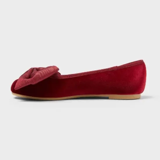 Girls' Perla Ballet Flats - Cat & Jack&trade; Red image {1}