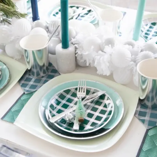 Jollity & Co. - Le Moderne Dessert Plates - Pack of 8 Paper Plates image {2}
