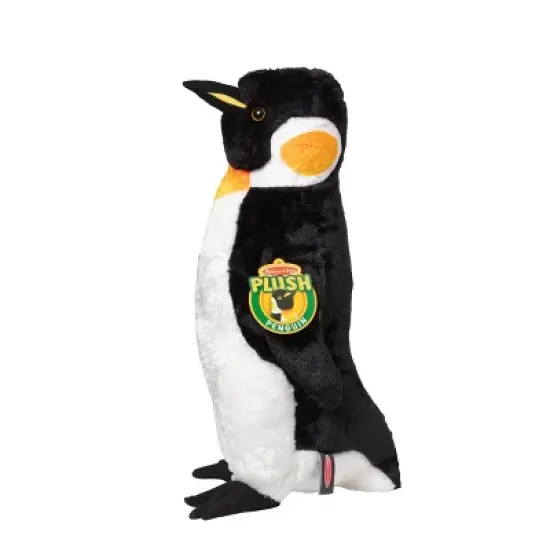 Melissa & Doug Giant Penguin - Lifelike Stuffed Animal (nearly 2 feet tall) image {2}