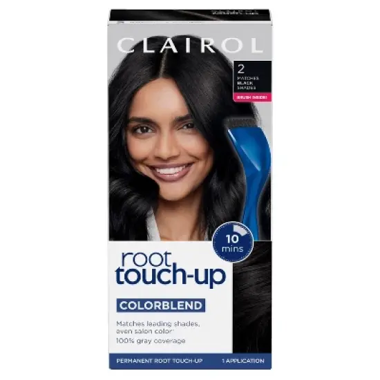 Clairol Root Touch-Up Permanent Hair Color - Black image {9}