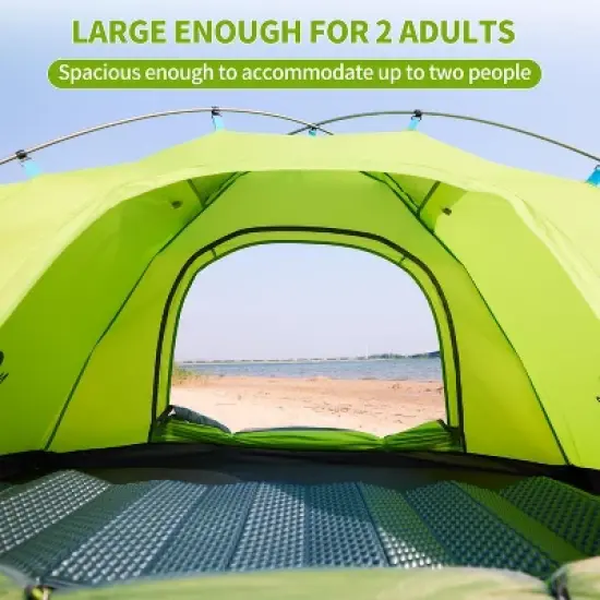 Naturehike P-series Camping Tent 2 Persons in 4 Seasons, Ultralight Tents Backpacking Tents backpacking Tents, Anti-UV Family Tents for Outdoor image {6}