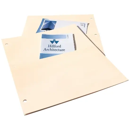 Avery Double Pocket Dividers Untabbed Beige 5/Pack (03075) 462804 image {3}