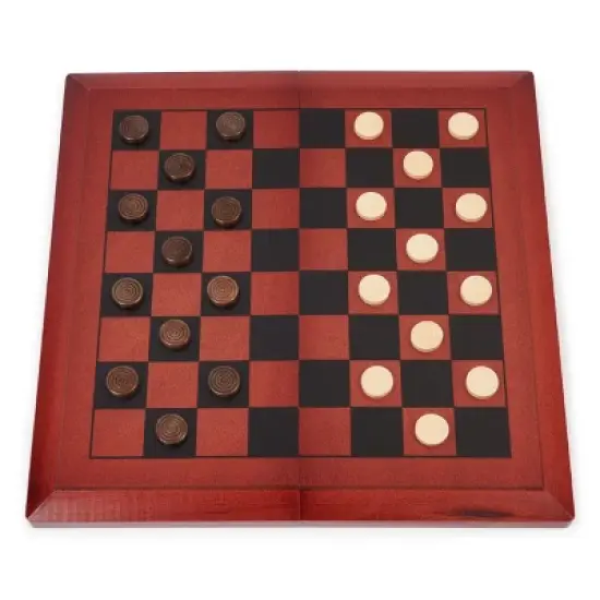 Game Gallery Chess & Checkers Wood Set image {2}