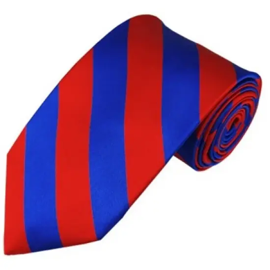 Men's 3.25 W And 58 L Inch With 0.75 Inch Stripe Width College Stripe Woven Necktie image {6}