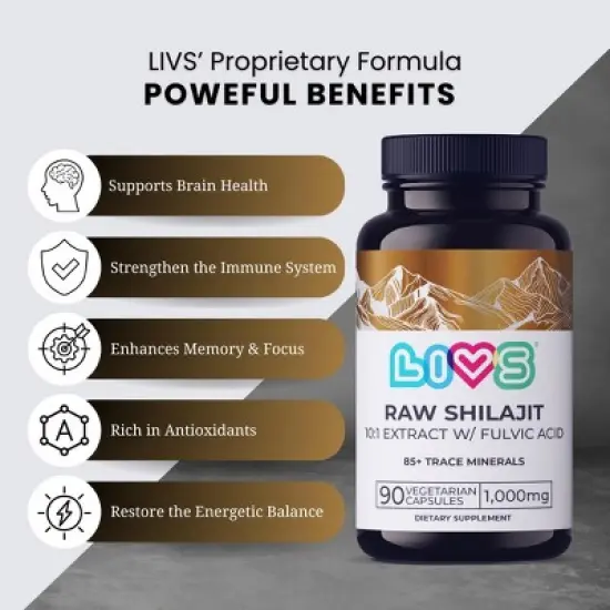 LIVS Raw Shilajit image {5}