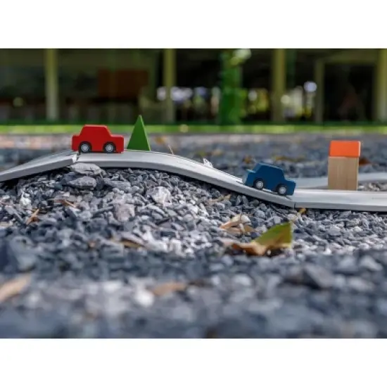 Plantoys| Rubber Road & Rail Set - Medium image {4}