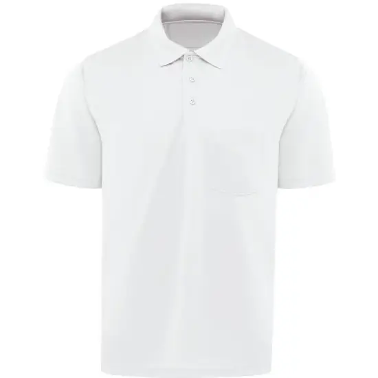 Red Kap&reg; Men's Short Sleeve Performance Knit&reg; Pocket Polo image {9}