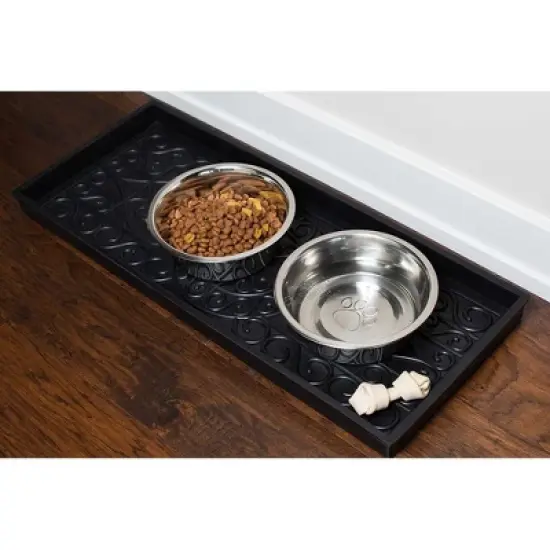 BirdRock Home 34''LX14''W Decorative Rubber Boot Tray image {4}
