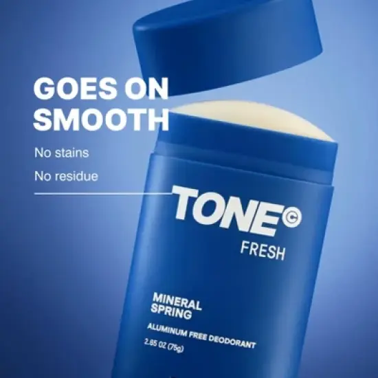 TONE by AMP Aluminum-Free Deodorant - Fresh - 75g image {4}