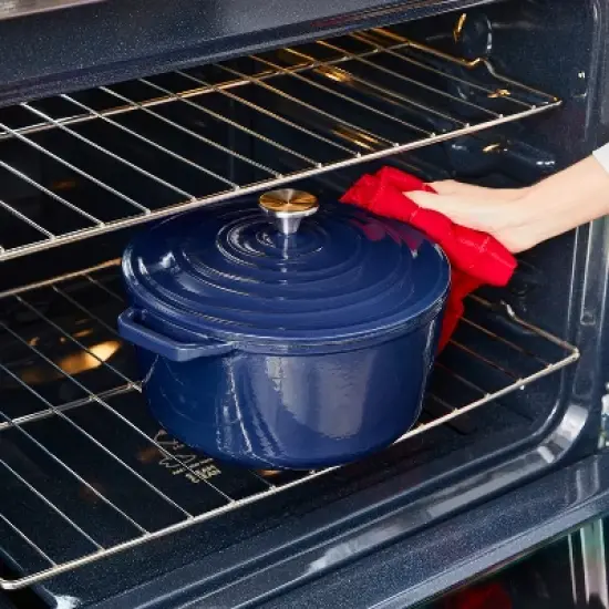 T-Fal 6qt Enameled Cast Iron Dutch Oven image {7}