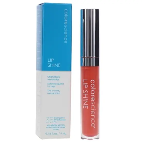 Colorescience Peptide Lip Shine SPF 35 Coral 0.13 oz image {8}