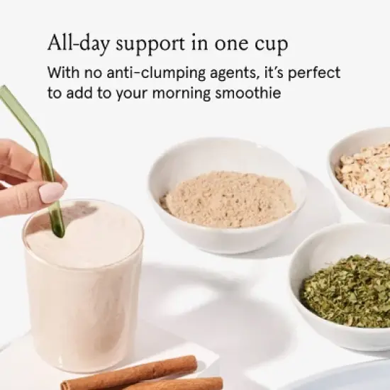 Bodily Organic Vegan Lactation Latte Powder, Lactation Support for Breastfeeding - Spiced Vanilla - 14.67oz image {6}