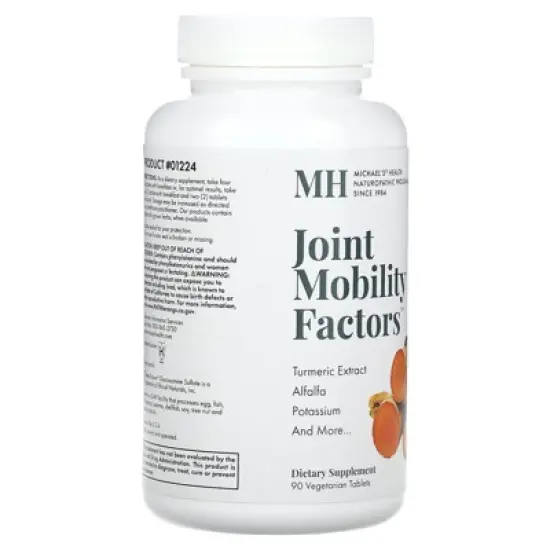 Michael's Health Joint Mobility Factors , 90 Vegetarian Tablets image {3}