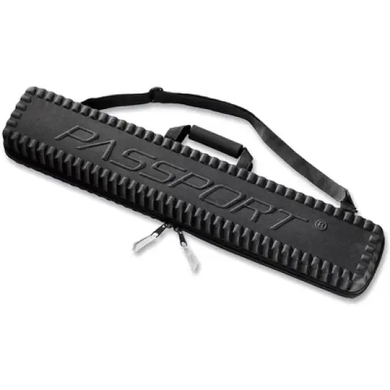 Flying Fisherman Passport Travel Rod Case - Black image {1}