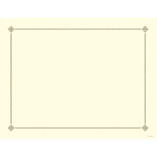 Great Papers Corner Tiles Foil Certificate 12/Pack 2012197 image {3}