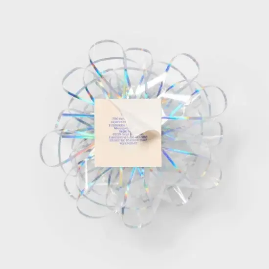 Rainbow Stripe Gift Bow - Spritz&trade; image {2}