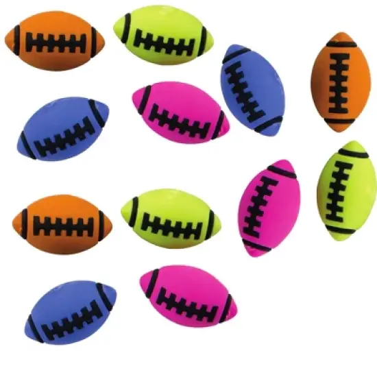 Touchdown on Mistakes! Fun Football Erasers (12 Pack) image {5}