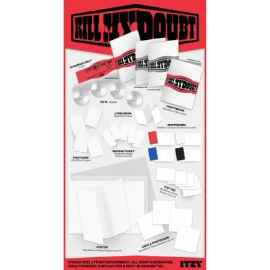 ITZY - KILL MY DOUBT (Target Exclusive, CD) image {2}