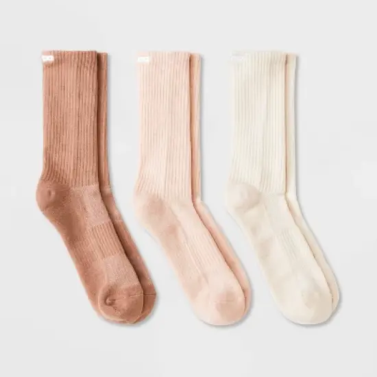Pair of Thieves Men's Neutral Crew Socks 3pk - 6-12 image {3}