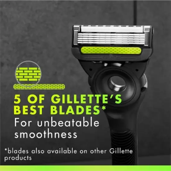 GilletteLabs Razor Blade Refills Compatible with Exfoliating Bar and Heated Razor image {6}