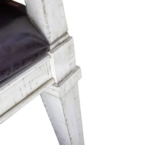 Hathaway Montecito Dining and Poker Table Set with Four Chairs - Driftwood image {12}