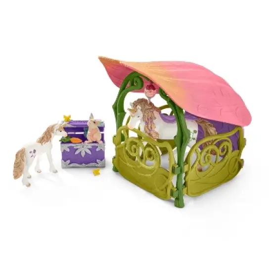 Schleich Glittering Flower House with Unicorns image {6}