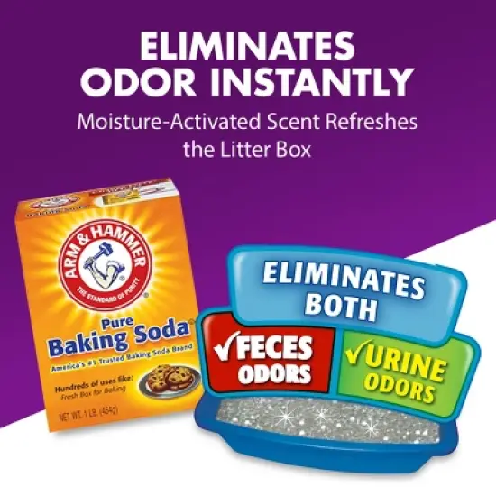 Arm & Hammer Odor Control Cat Litter Deodorizer Double Duty - 30oz image {3}