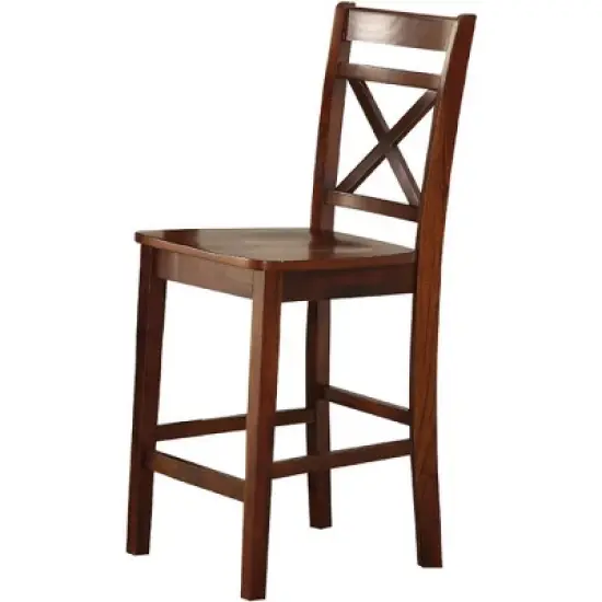 Set of 2 Tartys Counter Height Barstools - Acme Furniture image {1}