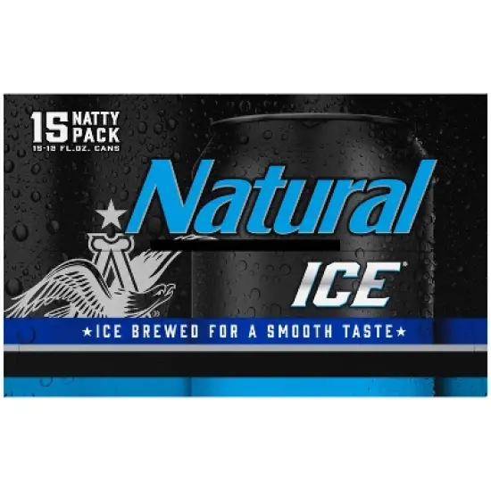 Natural Ice Beer - 15pk/12 fl oz Cans image {5}