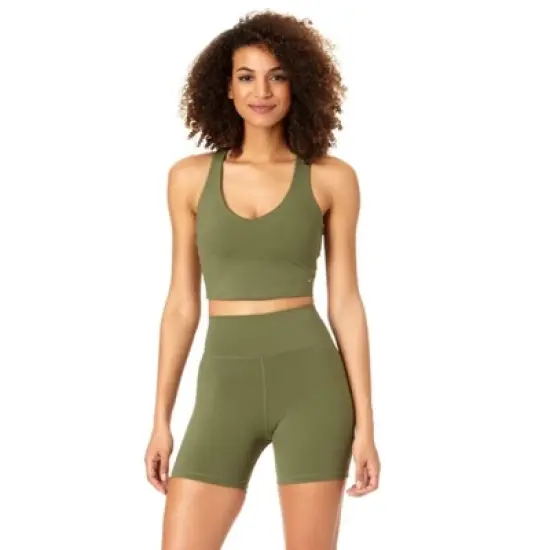 Anne Cole Active - V Neck Crop Top image {5}