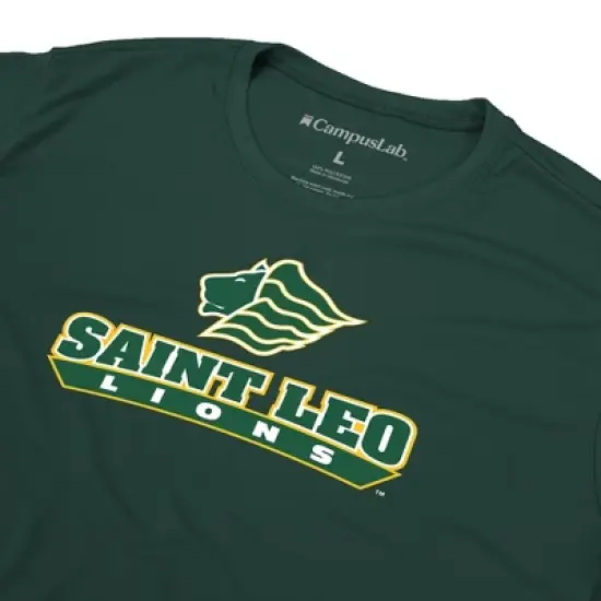 Men's Campus Lab Saint Leo University Men's Sport Active T-Shirt Primary Logo image {4}