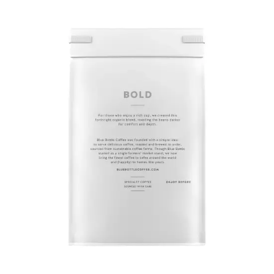 Blue Bottle Bold Whole Bean Medium Roast Coffee - 12oz image {5}