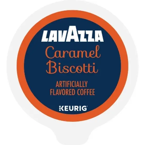 Lavazza Caramel Biscotti Medium Roast Keurig K-Cup Coffee Pods - 22ct image {9}
