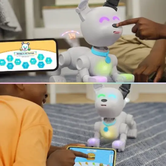 MINTiD Dog-E Interactive Robot Dog with Colorful LED Lights image {4}