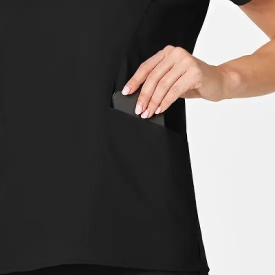 Wink PRO Women's 4 Pocket V-Neck Scrub Top image {5}