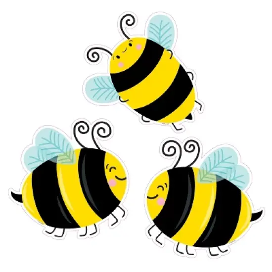 Creative Teaching Press&reg; Busy Bees 6" Designer Cut-Outs, Pack of 36 image {4}