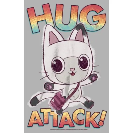 Boy's Gabby's Dollhouse Hug Attack Pandy Paws T-Shirt image {1}