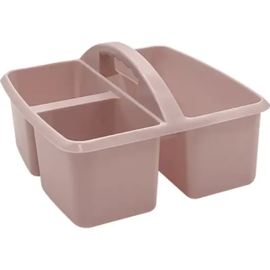 Teacher Created Resources&reg; Plastic Storage Caddy, Light Mauve, Pack of 6 image {1}