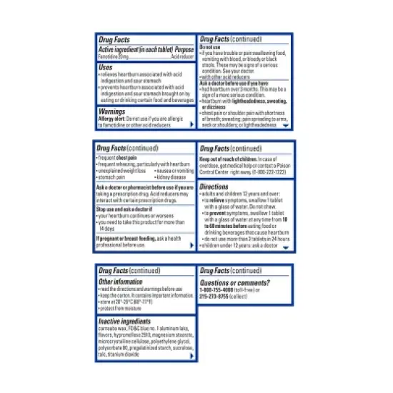 Pepcid AC Max Strength Icy Cool Mint Digestive Health Treatment - 40ct image {7}
