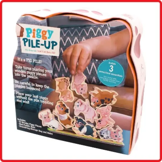 ROO GAMES Piggy Pile-Up: Fast-Paced Stacking and Balancing Game image {4}