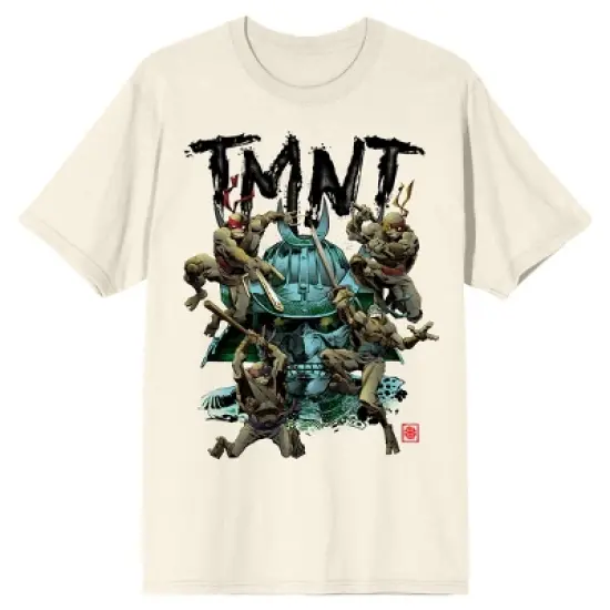 World Of TMNT Ninja Turtles Fight Crew Neck Short Sleeve Men's T-shirt image {4}